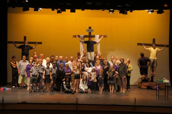 Iona Passion Play Cast and Crew 2011 Performance